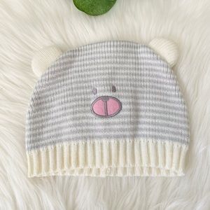 Toddler Girl Teddy Bear Hat, Size 2-3y